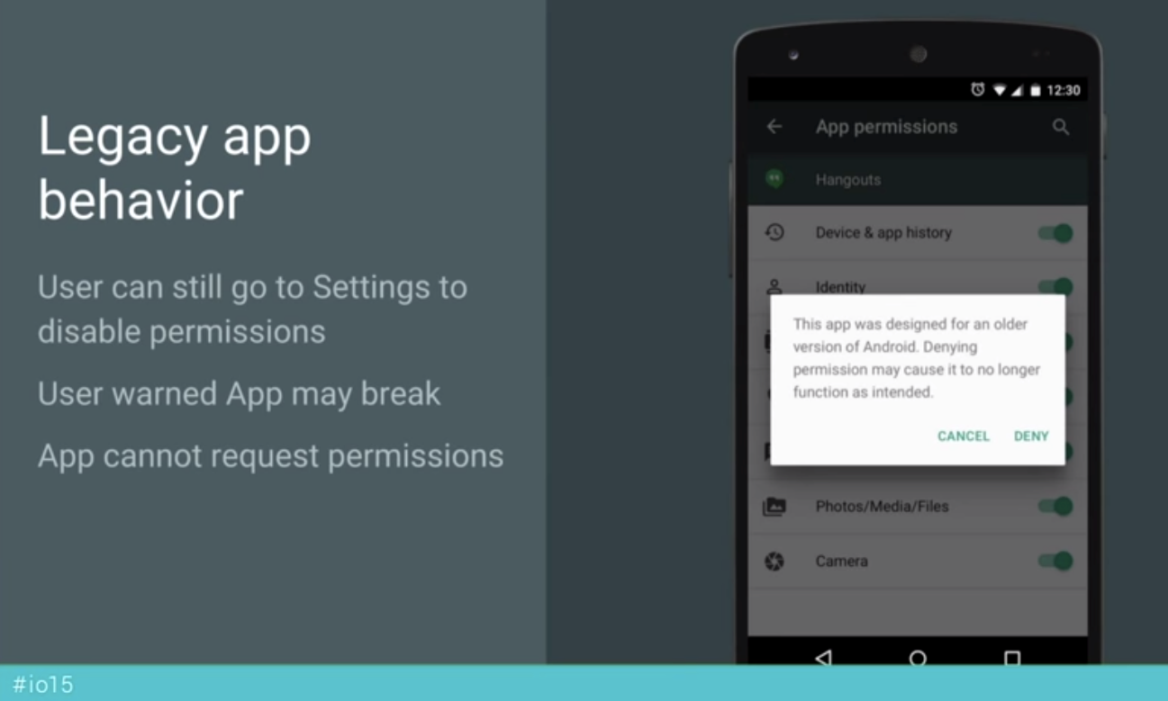 Что такое app permissions в андроиде