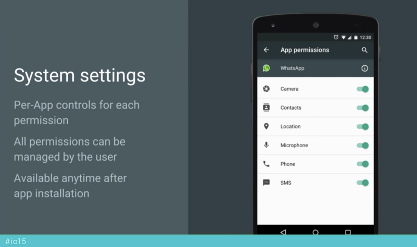 Android M and Privacy: Giving Users Control over App ...