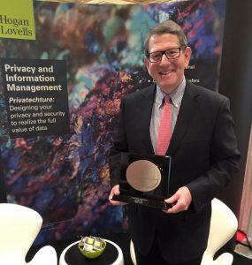 Chris Wolf, FPF Founder and Co-chair, and his Vanguard Award