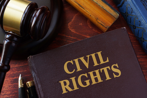 civil,rights,title,on,a,book,and,gavel.