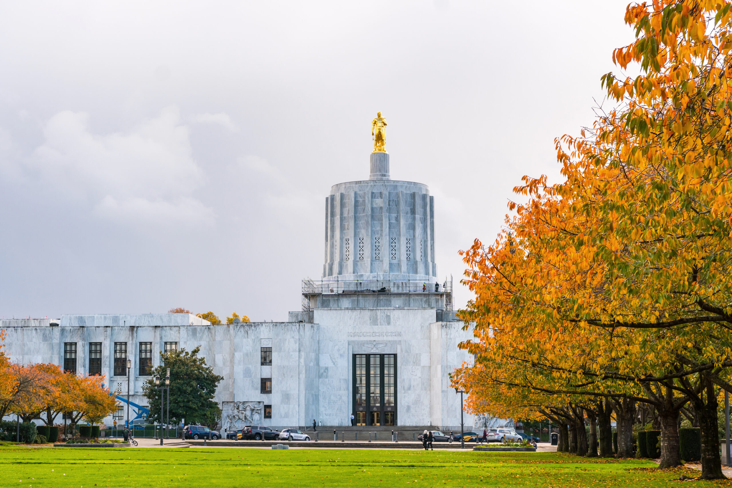 salem,,oregon/usa, ,november,5,,2018:,autumn,foliage,at,the