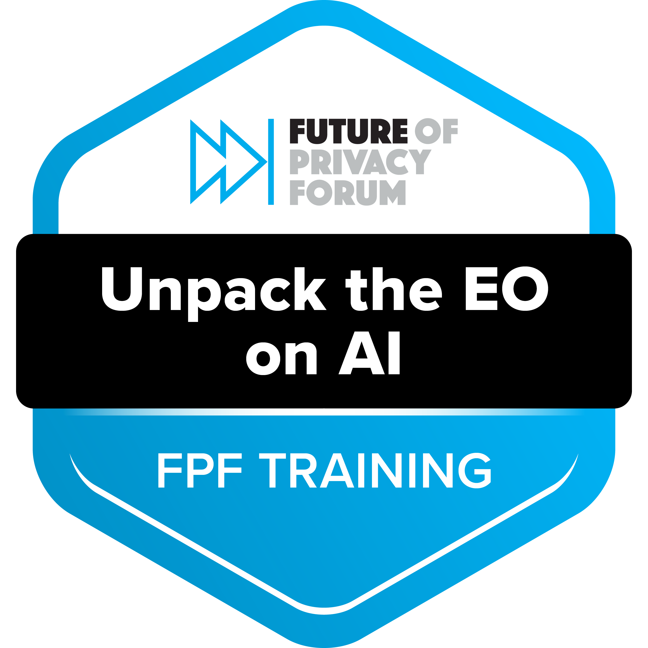 fpf training program badge unpack the eo on ai