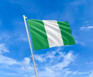 flag,on,nigeria,flag,pole,and,blue,sky,,flag,of