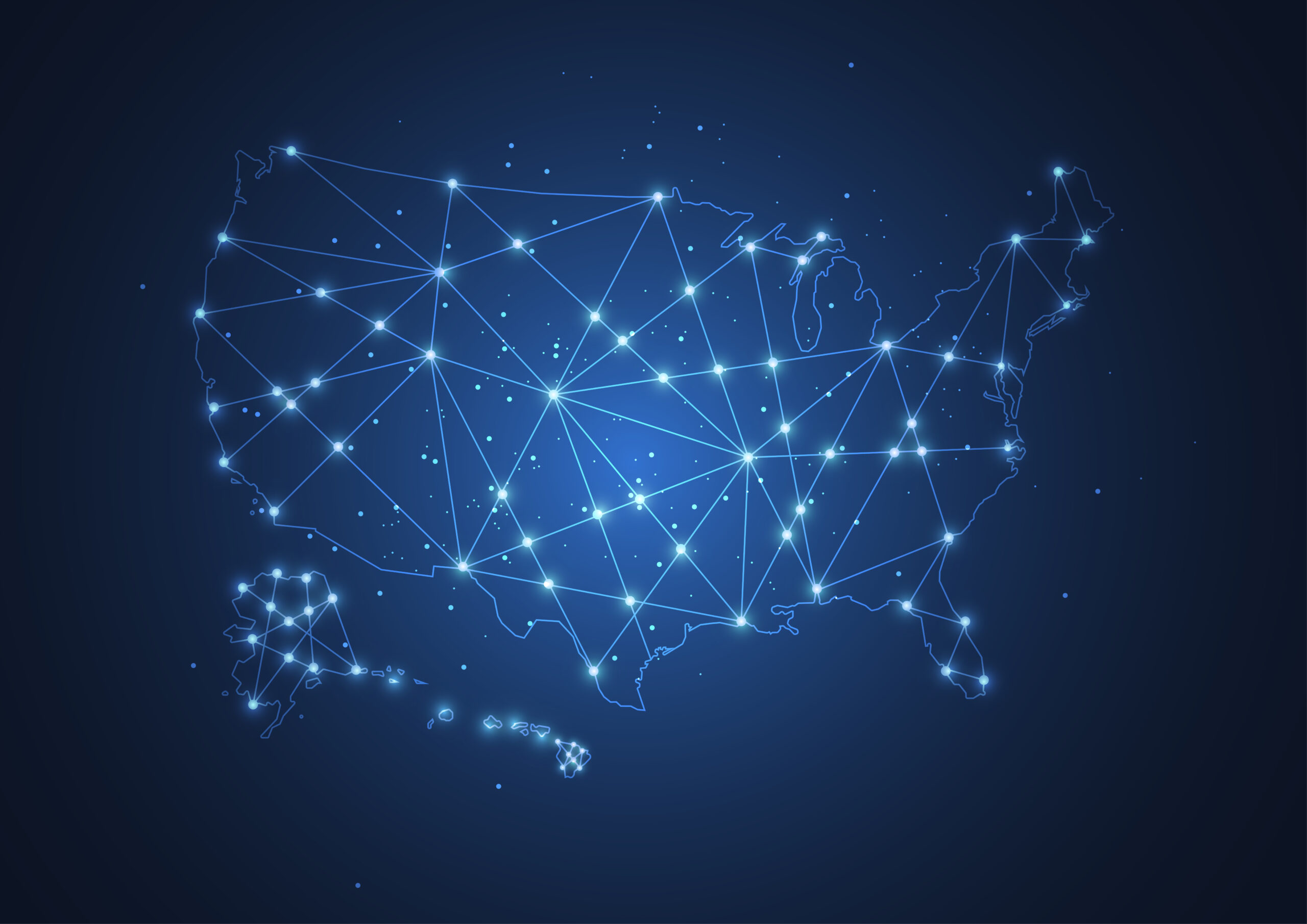 abstract,map,of,the,united,states,created,from,dots,and