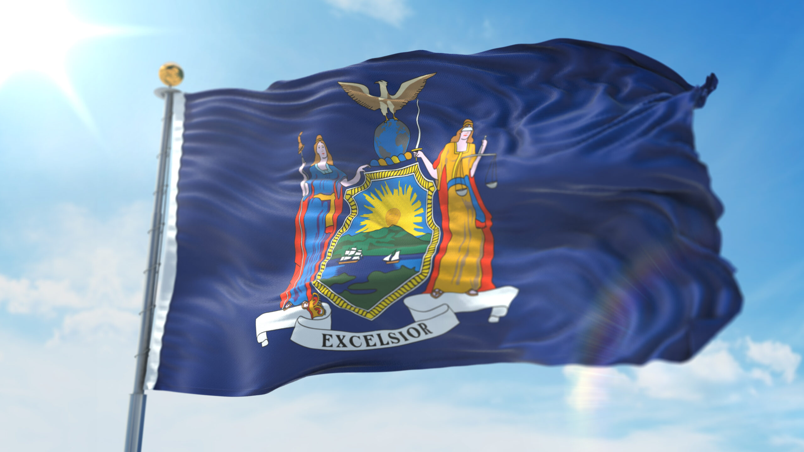 4k,3d,illustration,of,the,waving,flag,on,a,pole