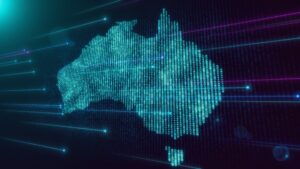 abstract,futuristic,blue,violet,shiny,perspective,square,hud,particles,mosaic