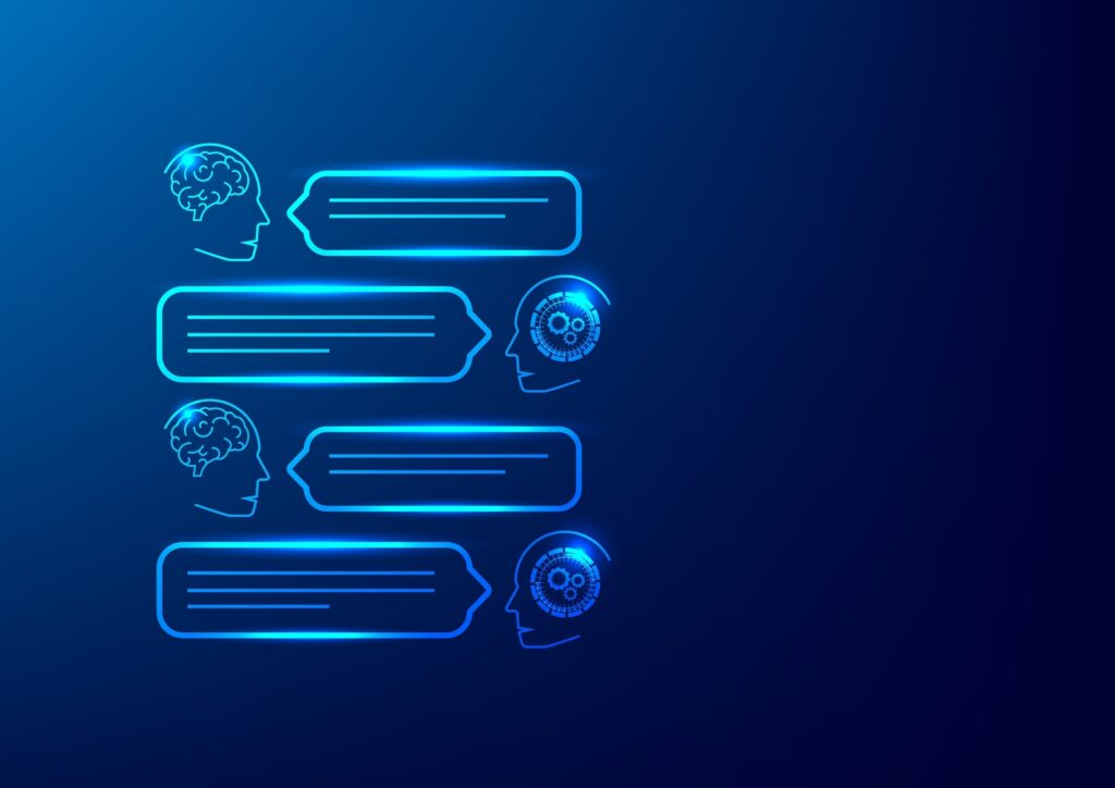 chatbot,chat,with,ai.,digital,chat,bot.,human,ask,bot.,bot