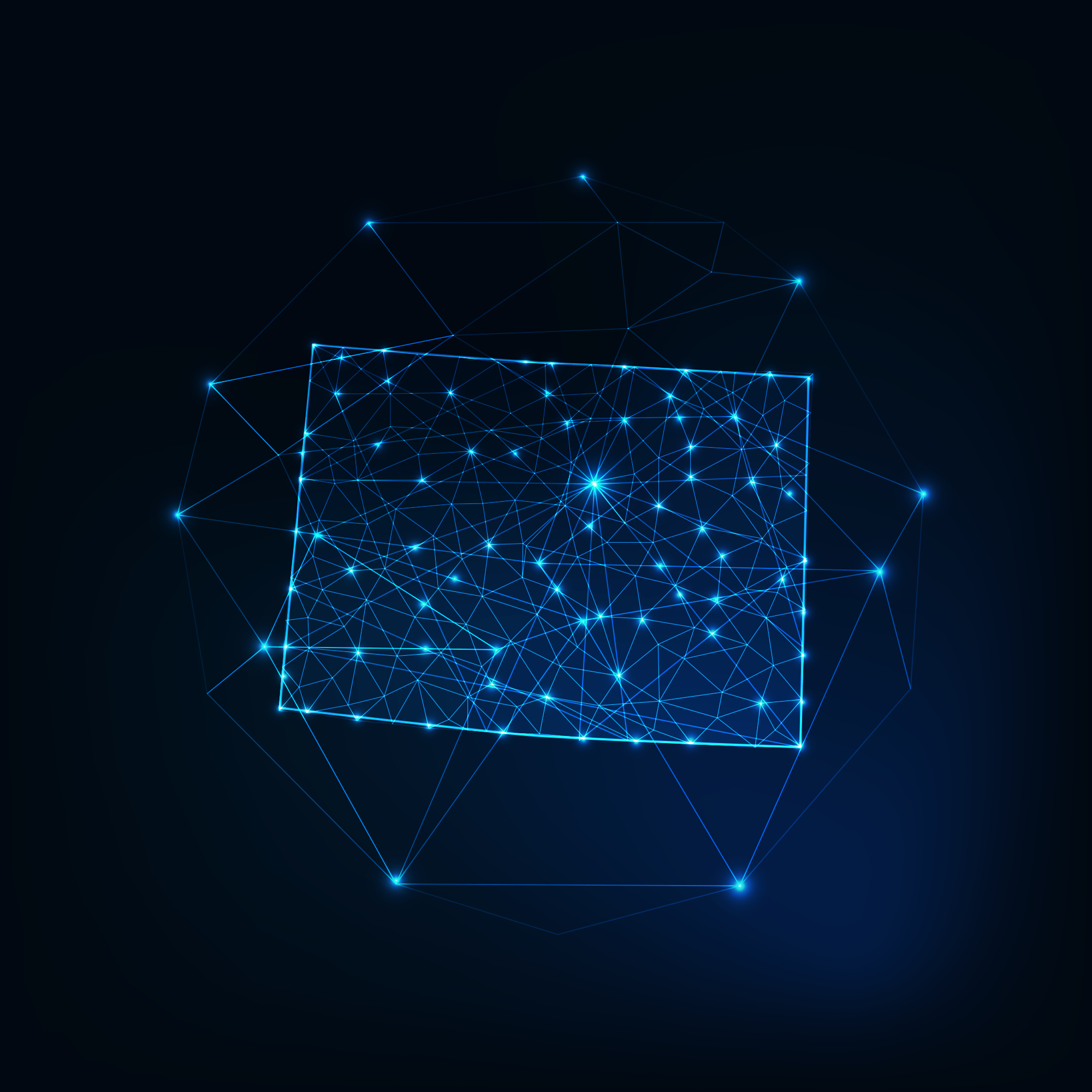 colorado,state,usa,map,glowing,silhouette,outline,made,of,stars